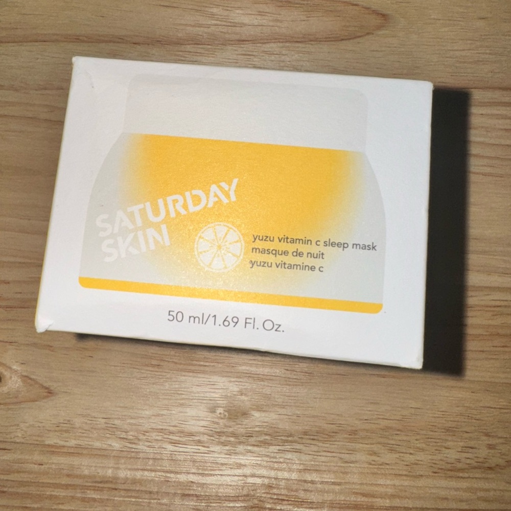 Yuzu Vitamin C Sleep Mask - Yellow